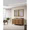 James Martin Vanities Brittany 60in Double Vanity, Saddle Brown w/ 3 CM Carrara Marble Top 650-V60D-SBR-3CAR - alternate 4